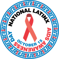 National Latinx HIV/AIDS Awareness Day badge