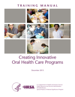 Oral Health Training Manual Cover